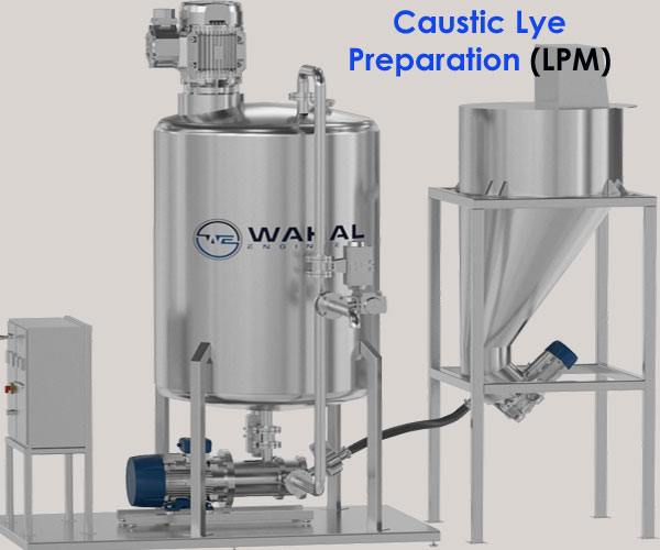 Caustic Lye Preparation