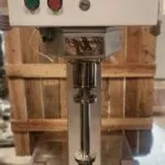 Wahal laboratory homogenizer head with nameplate and stainless steel shaft