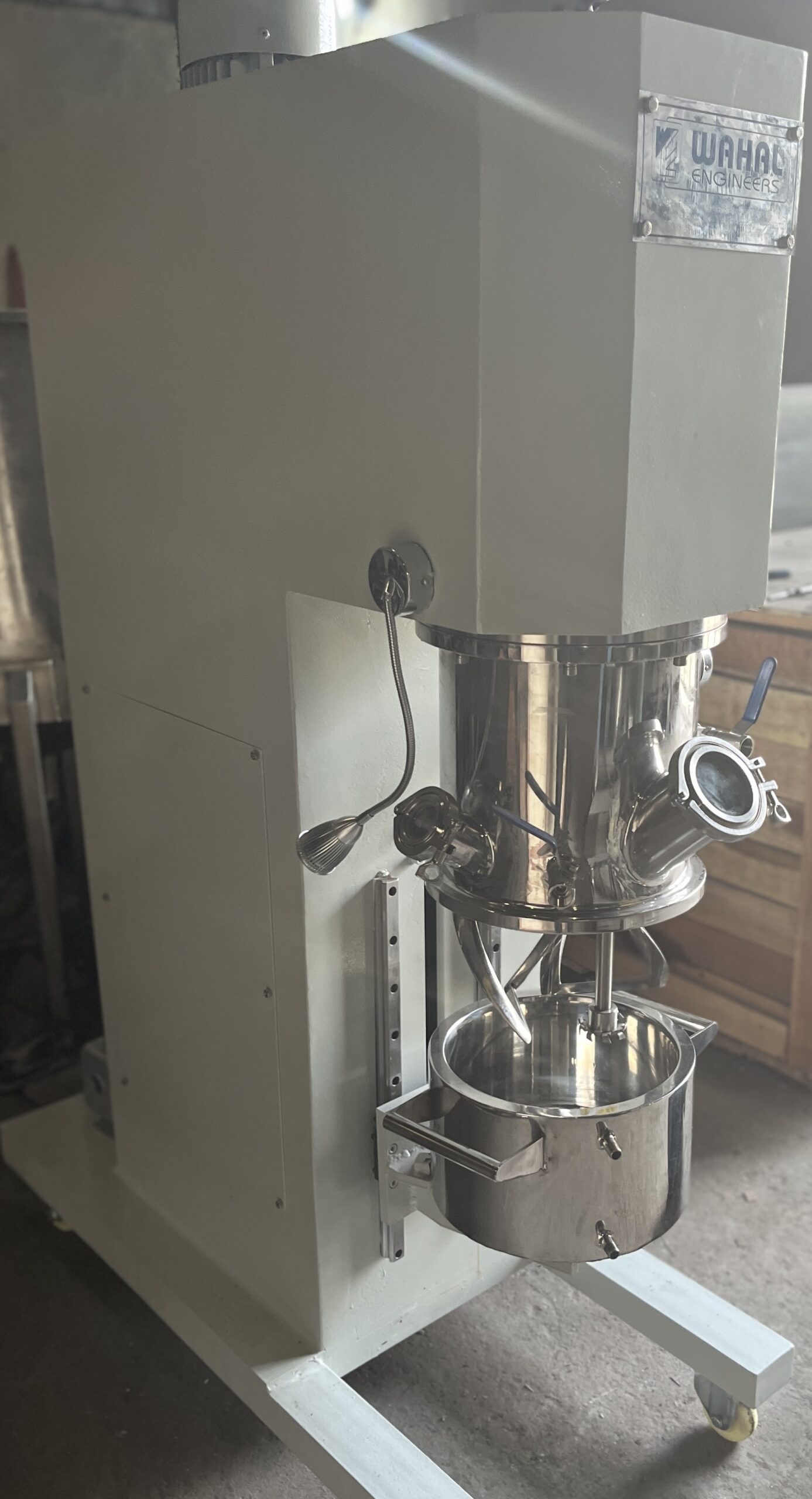 double planetary mixer
