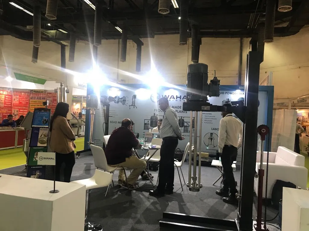 Wahal Engineers stand at Chemtech Expo, Mumbai 2018