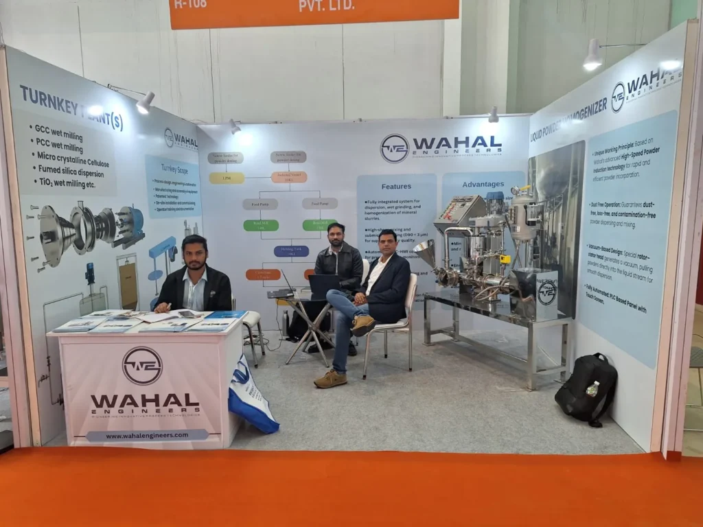 Wahal Engineers stand at Coatings Show, Delhi 2025