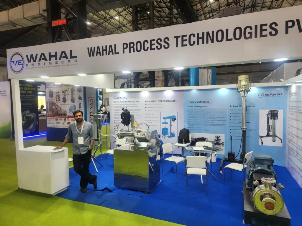 Wahal Engineers stand at Paintindia 2024