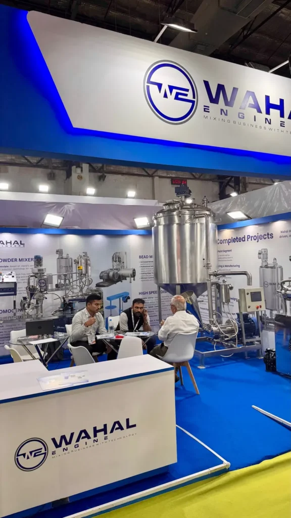 Wahal Engineers stand at Paintindia 2026